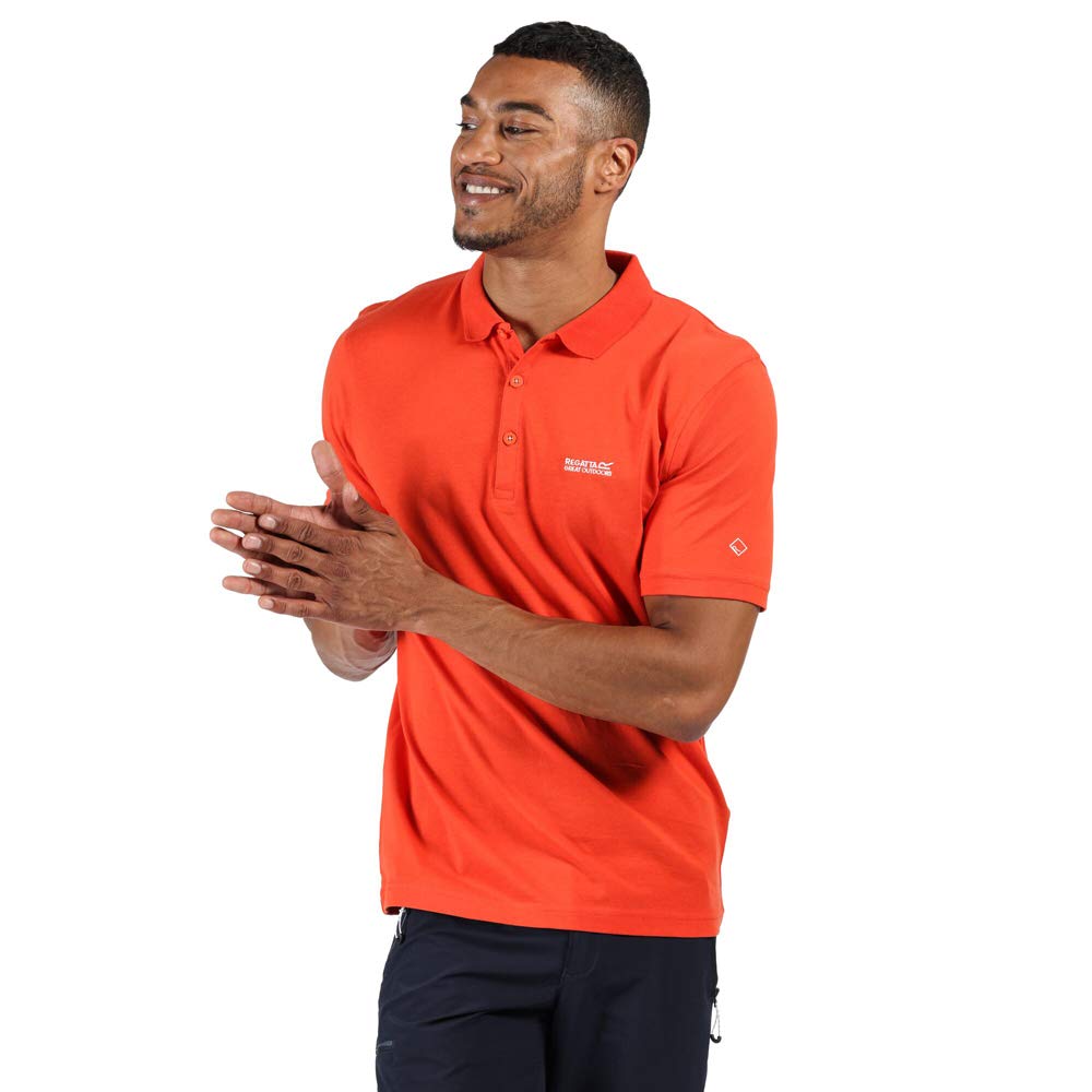 Regatta Sinton Technical Polo Shirt Lightweight and Breathable Rib Collar T-Shirts/Polos/Jackets Men