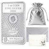 Goldschulz Cook Islands Silber Münzbarren Silberbarren 999,9 Feinsilber - Geschenkset + Echtheitszertifikat (31,1g Silber)
