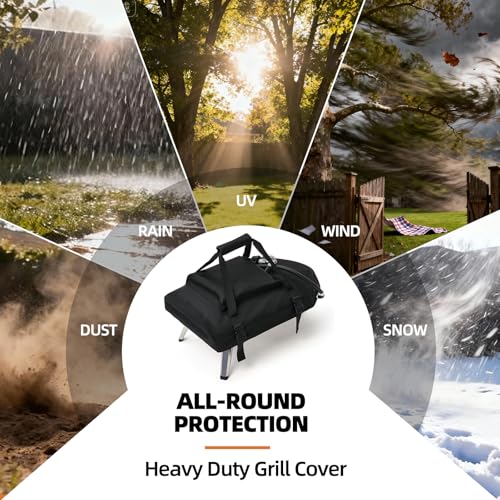 Image of Pizza Oven Cover for Ooni Koda 12 with Handles & Top Pocket, Cover Only