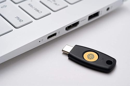 Miniatura 3 de Llave de seguridad FIDO2 U2F Autenticación de dos factores (2FA) USB Key PIN+Touch (no biométrico) USB-C Tipo Trustkey T120