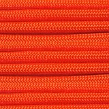 Paracord Planet 550 Cord Type III 7 Strand Paracord 50 Foot Hank - Neon Orange