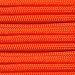 PARACORD PLANET 550 Cord Type III 7 Strand Paracord 50 Foot Hank - Neon Orange