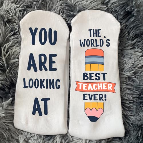 School Principal Off Duty Socks for Men and Women Teacher Funny Gifts2