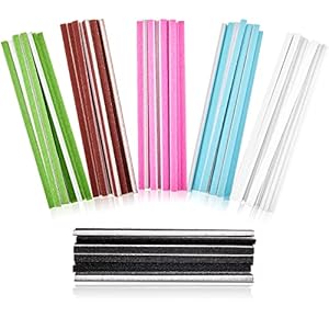 Sanding Twigs Cushioned Abrasive Sanding Sticks for Models Woodworking Hobby Arts Crafts, Mixed Grits 80 100 120 180 240…