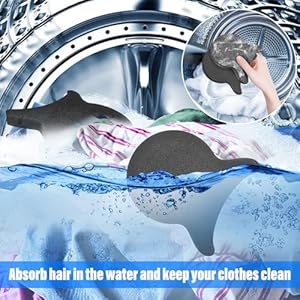 Pet hair remover for laundry  4 pieces reusable dog hair remover for laundry  laundry lint catcher for washing machine  effective dryer hair catcher for cats and dogs   cucciolini doodles