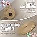 PerkHomy 600 Feet Natural Jute Twine Long Twine String for Crafts Gift Wrapping Packing Gardening Crochet Knitting Macrame Decor (Brown 600feet Flat)
