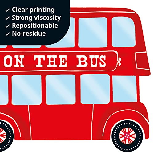 DECOWALL SG3-2308 The Road and Transports Kids Wall Stickers Decals Peel and Stick Removable for Nursery Bedroom Living Room Art murals Decorations - Image 4