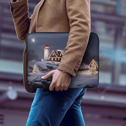 Funda para portátil de 13 pulgadas diseño Navidad impermeable miniatura 6