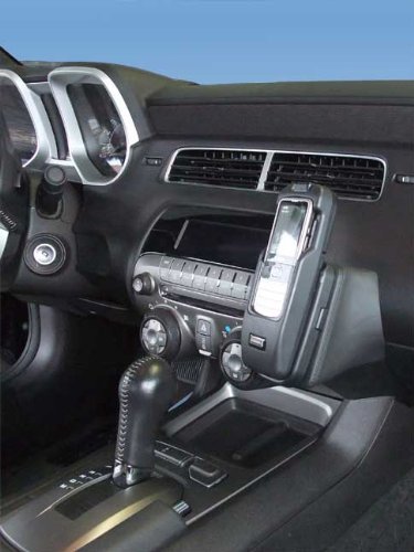 KUDA 050255 uchwyt sztuczna skóra czarny do Chevrolet Camaro (5. Gen) od 2010 do 2015