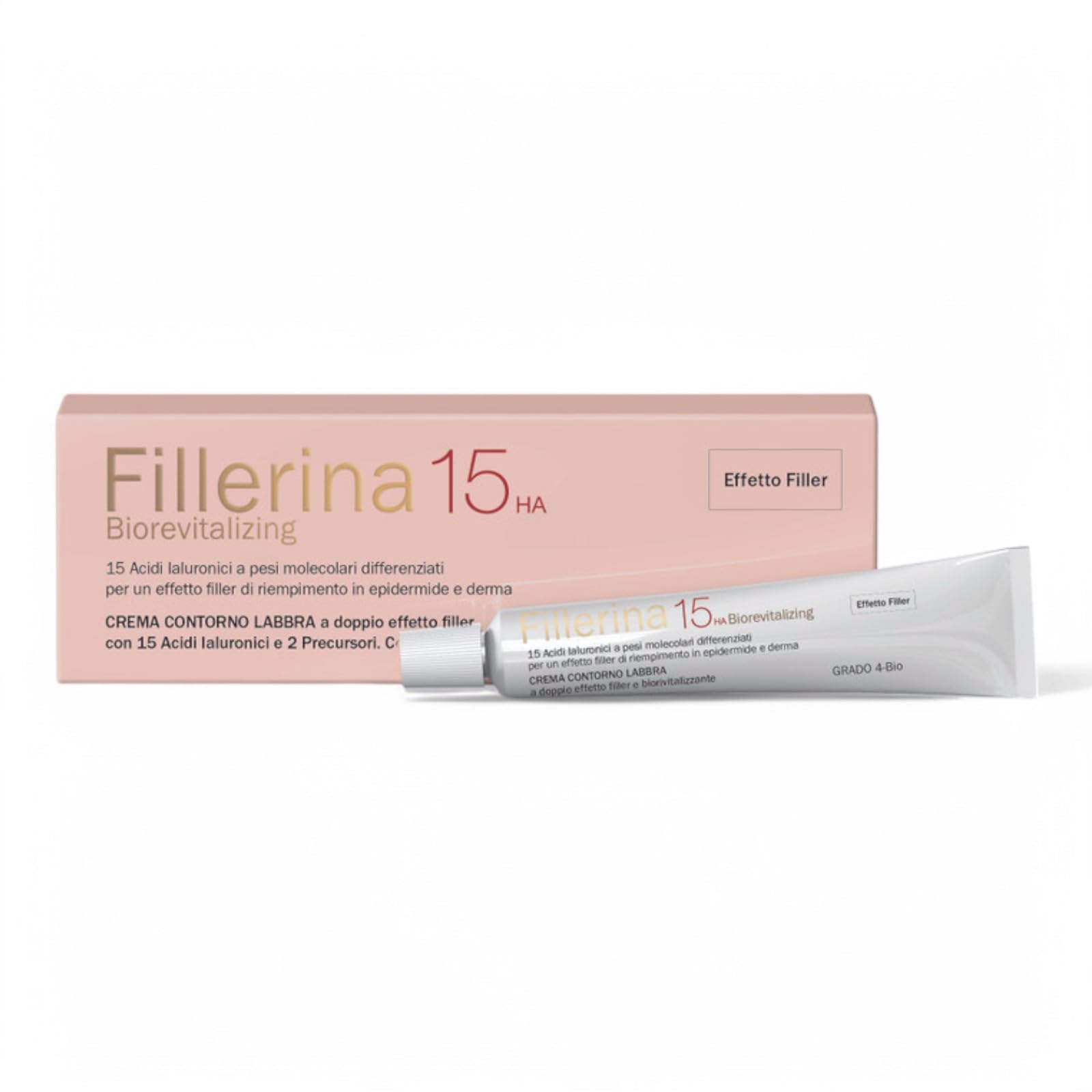 Fillerina 15HA Biorevitalizing Crema Contorno Labios Efecto Filler Grado 4 15 ml