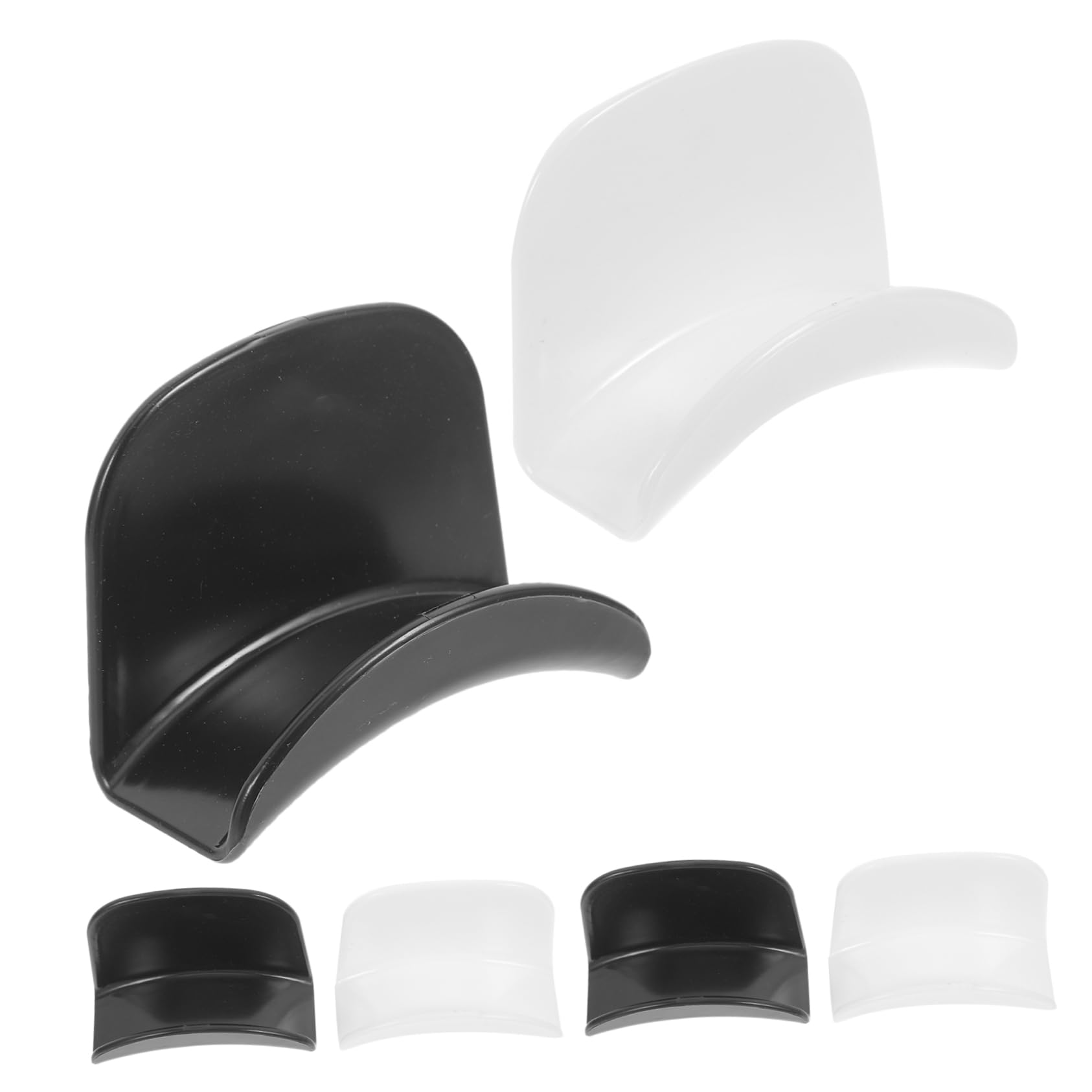 UKCOCO 24pezzi Supporto Per Cuffie Da Parete Gancio Adesivo Per Cuffie Gaming e Auricolari Facile Da Installare Design Semplice Per Ufficio e Casa