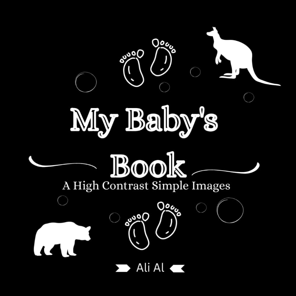My Baby's Book: A High Contrast Simple Images