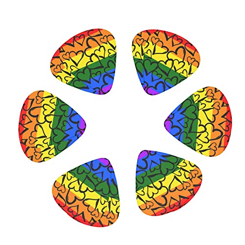 Médiators de guitare 12-Pack Gay Pride motif arc-en-ciel médiators pour guitare électrique guitare acoustique diverses… - Les Beatles, Paul McCartney, John Lennon, RIngo Starr, George Harrison Médiators de guitare 12-Pack Gay Pride motif arc-en-ciel médiators pour guitare électrique guitare acoustique diverses…