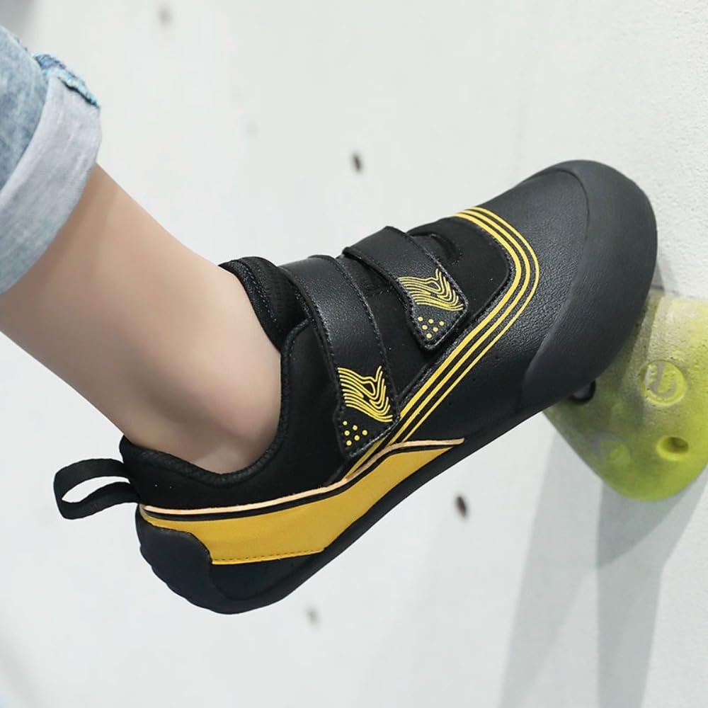 Kletterschuhe Herren Damen universelle Trainingsschuhe Anfänger Klettern Indoor Bouldern Trainingsschuhe rutschfeste und atmungsaktive Kinder Kletterschuhe 32-44EU