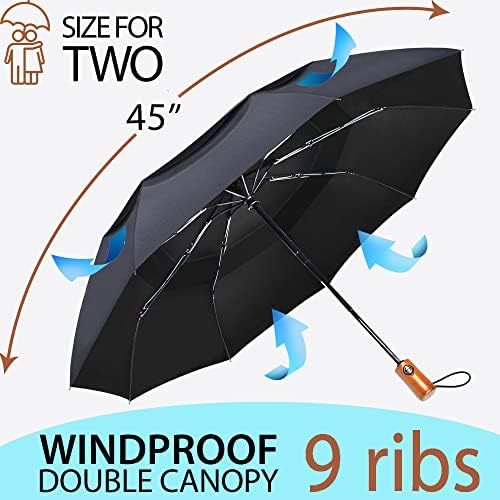NEW Premium Umbrella Windproof Large Umbrella Travel Compact Umbrella Automatic Travel