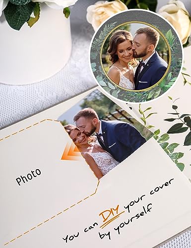 Image of molekaus Wedding Guest Book Hardcover 8 inch x 10 inch,100 Pages