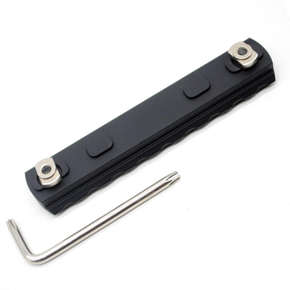 Smith's KIT 9 Slot Rail for M-Rail System Chamfer Edges & Bevelved Ends AluminumT6