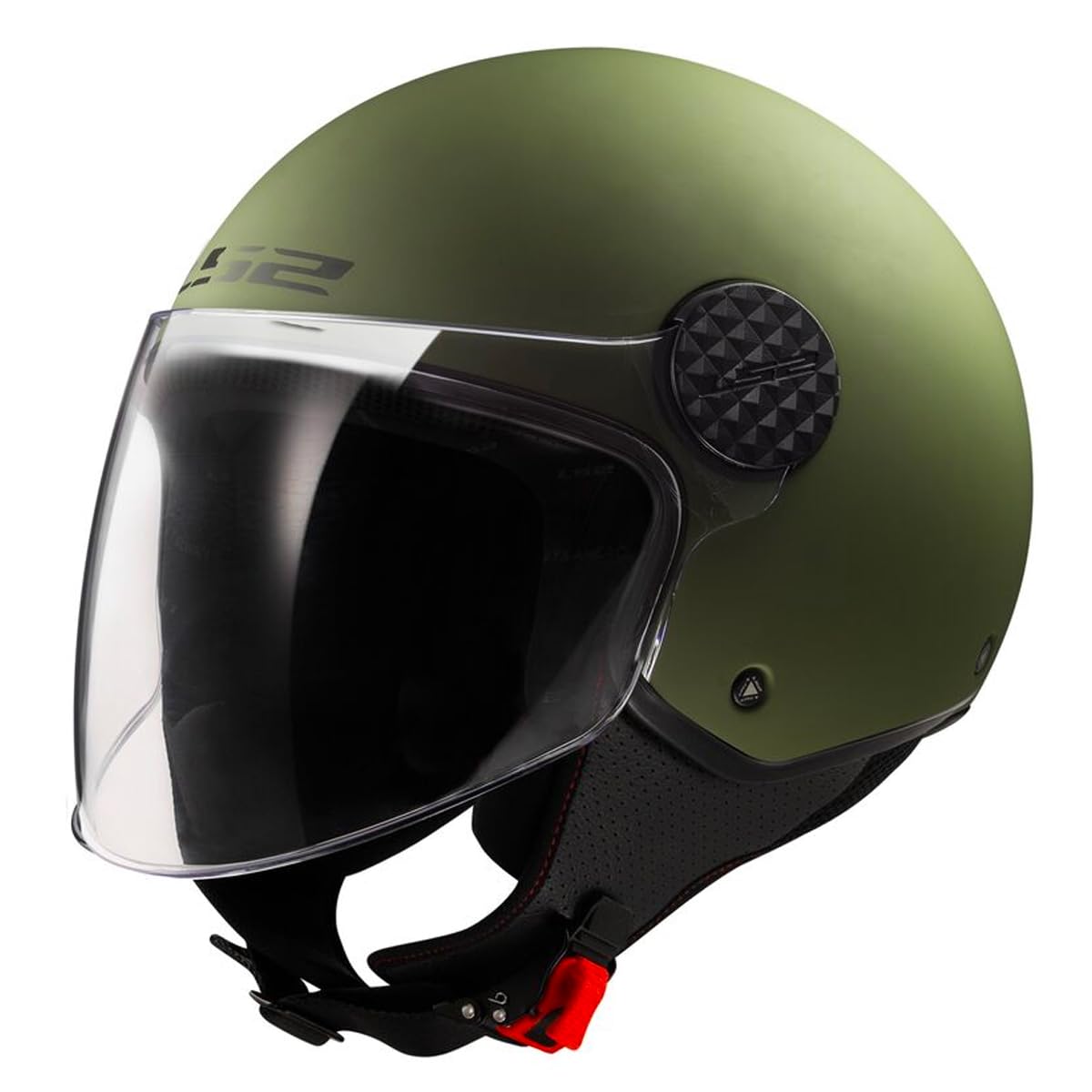 LS2, Jet-Motorradhelm SPHERE II SOLID Military Green, XL