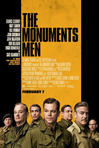 World Mall Group The Monuments Men (2014) 24X36 Movie Poster (Thick) - George Clooney, Cate Blanchett, Matt Damon
