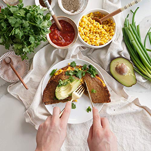 Cali\'flour Foods Plant-Based Pizza Crust (Plain, 2 Boxes, 4 Crusts) - Fresh Cauliflower Base | Vegan, Low Carb, High Protein, Gluten and Grain Free | Paleo Friendly