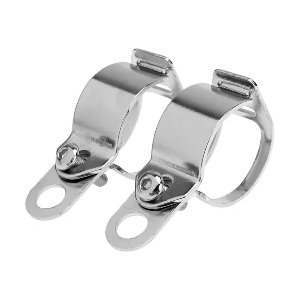 Motorcycle Headlight Bracket Clamp Adjustable 30-43mm Motorcycle Turn Signal Light Mount Bracket Light Lamps Holder Lamp Holder Clamp Bracket Fork Mount Clamp