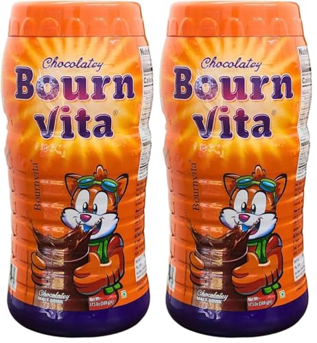 Bournvita-500gms Tastier &amp; Healthier!, 1.09 Pound (Pack of 2)