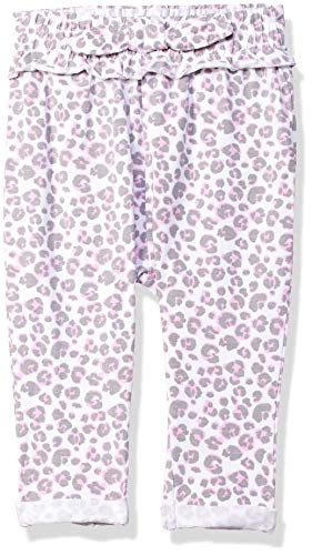 Image of Mothercare Printed Cotton Girls Infant Trousers (S21VF020BL-P)
