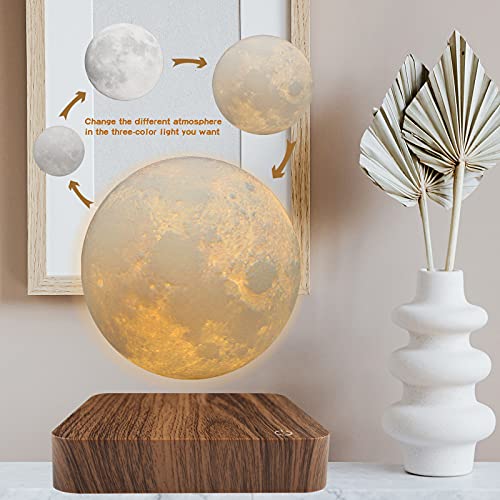 Levitating Moon Lamp Magnetic Floating Moon Lamp 3 Color Modes - Image 4