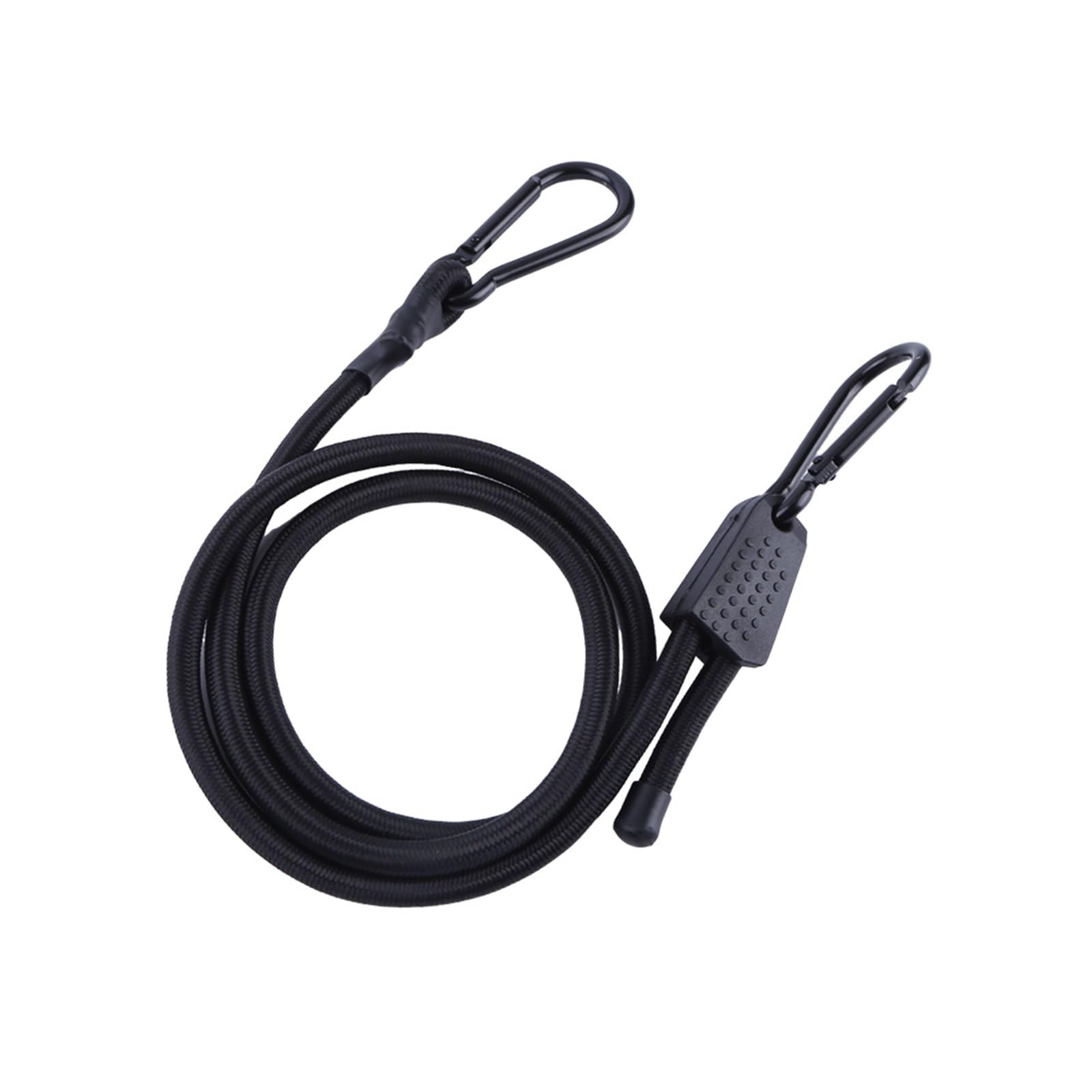 cinchas de Amarre Cuerdas elásticas Ajustables con Ganchos, mosquetón Resistente for Exteriores, Cuerdas for portabicicletas, Lonas for Crucero, 6 uds