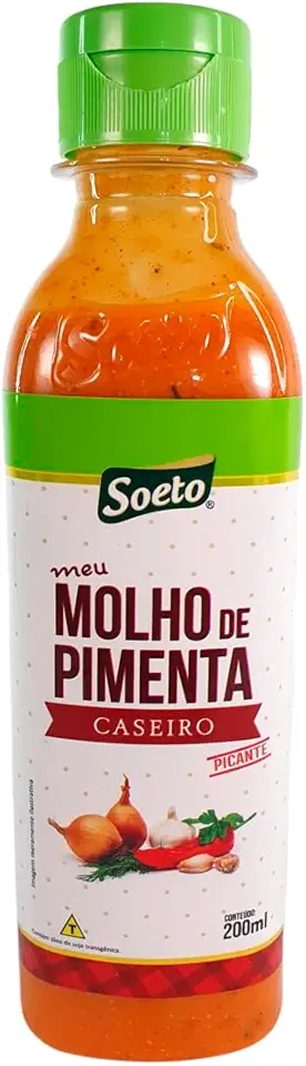 Molho de Pimenta Caseiro Picante 200 mL