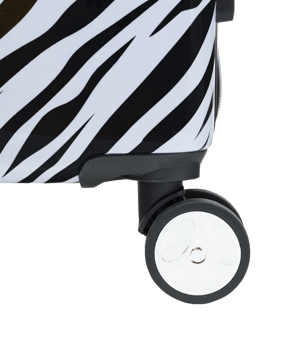 Puccini Koffer Reisekoffer Hartschalen Trolly Beautycase Beverly Hills (Zebra 10, Set: Groß + Mittelgroß + Kabinenkoffer)