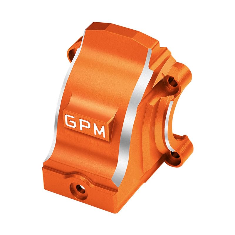 Aluminium 7075 Alloy Front Or Rear Differential Housing for Traxxas 1:5 X Maxx 6S / X MAXX 8S / XRT 8S / X Maxx Ultimate 8S / XRT Ultimate 8S / 1:6 Sand Car 8S Upgrades - Orange