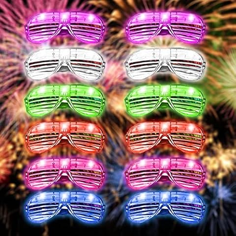 lumous rola 12 lentes LED iluminados para fiestas Cover