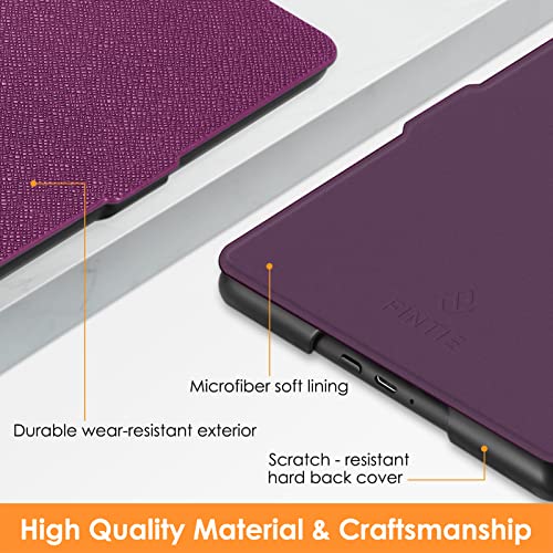 FINTIE-Slimshell-Case-for-68-Kindle-Paperwhite-11th-Generation-2021-and-Kindle-Paperwhite-Signature-Edition-Premium-Lightweight-PU-Leather-Cover-with-Auto-SleepWake-Purple