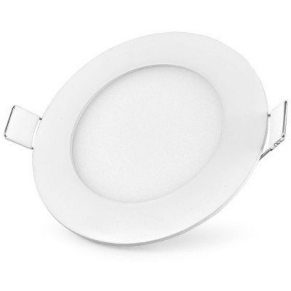 Brilliance 7-Watt LED Round Concealed Light (Pack Of 2, Cool Day Light)