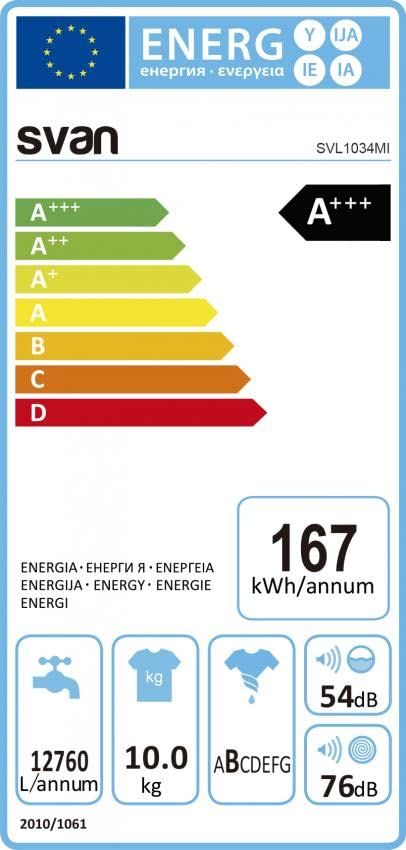 SVAN-Lavadora-10kg-Svan-Inverter-A-30B-1500-rpm-85cm-595cm-595cm-Blanco-Display