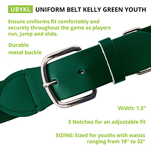 Image of Champion Sports Baseball & Softball Belt - Stretch Fit Uniform Belt for Youth & Adult Players, Multiple Colors