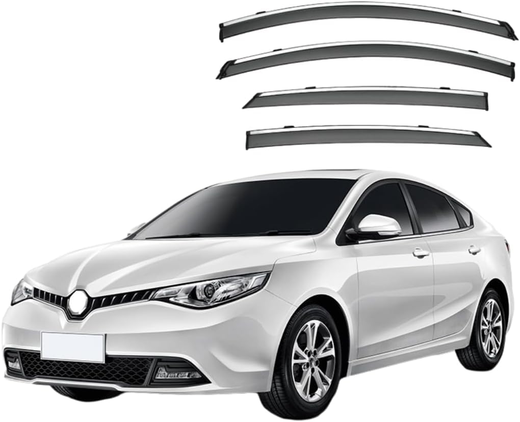 PANXUC Car Wind Deflectors for MG5 GT MK1-AP13 2014-2019, Side Window Wind Rain Deflector Window Visor Sun Rain Guard Smoke Guards