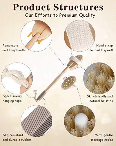 Popchose DE-BRUSH01 Dry Brushing Body Brush thumb #4