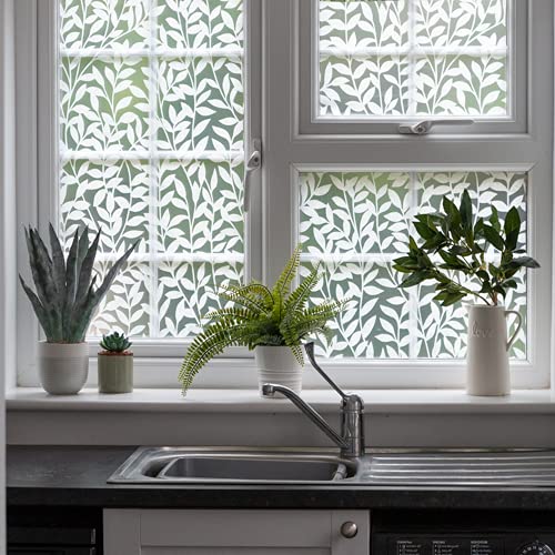 67.5cm x 1.5m dc fix JANE premium static cling vinyl window privacy film (334-8046)