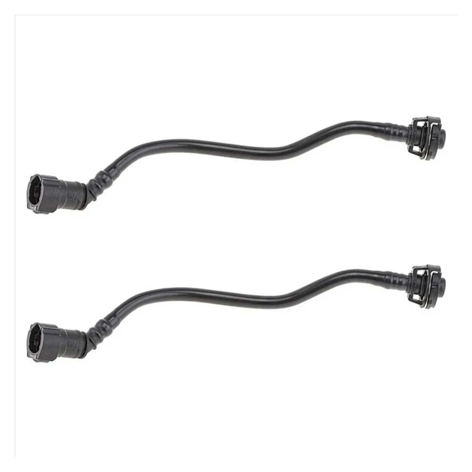 Kunyos One Color Radiator Reservoir Hose For Macan 95B 2014-2018 95B122447 95B122447e 2X Engine Coolant Reservoir Hose