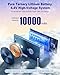 Kesguar Magnetic Portable Charger, 10000mAh 22.5W PD Super Fast Charging Wireless Power Bank. Ultra-Strong Magnet, USB C in&Out Battery Pack for Magsafe, iPhone 17/16/15/13/12 Pro Series, Dark Blue