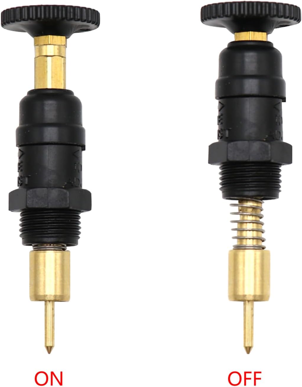 Carburetor Starter Valves For PWM38 4SR-14101-00-00 4SR-14171-00-00 4XL-14101-00-00 Manual Choke Plunger Starter Valves Hand Pull Start Wind Door Switch Carburetor Adjustment Tool Rebuild Kit Air