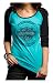 Harley-Davidson Women's Handcrafted Badass 3/4 Sleeve Raglan Tee 5U33-HC9Z (L)