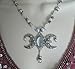 SheekydoodleCreations Moonstone Triple Moon Necklace, handmade jewelry wiccan pagan wicca goddess witch witchcraft metaphysical handfasting