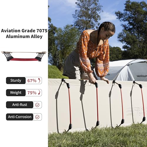 Naturehike GreenWild Camping Cot, Ultralight Folding Backpacking Cot, 60-Second Easy Set-Up, Supports 330lbs, Portable Camping Bed for Adults for Camping Hiking Travel Home by Naturehike - Image 2