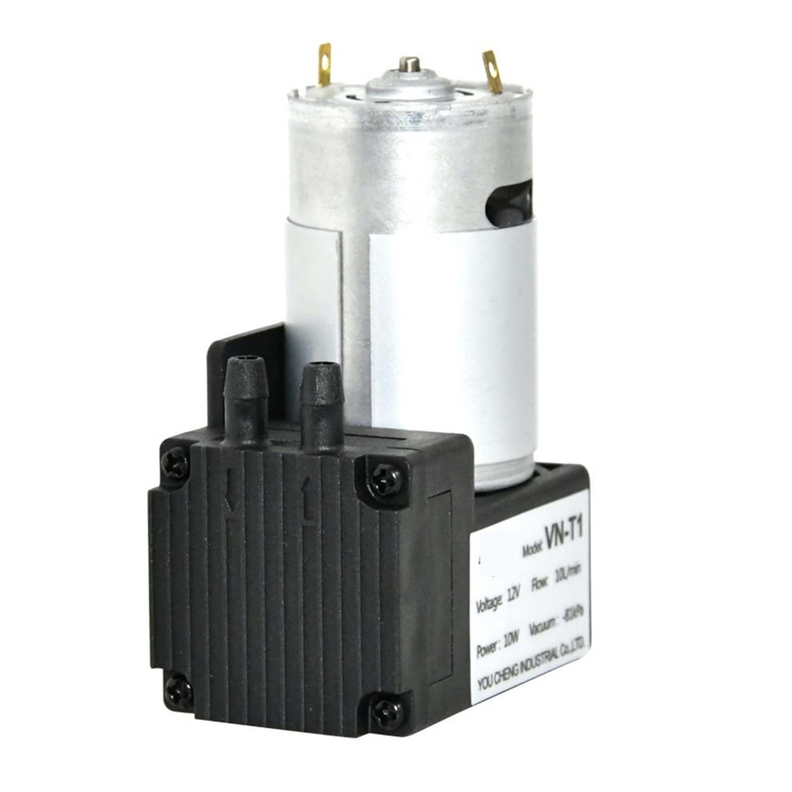 Bomba de diafragma: mini bomba de vacio diafragma electrica DC 12v/24v VN-T1 -81Kpa