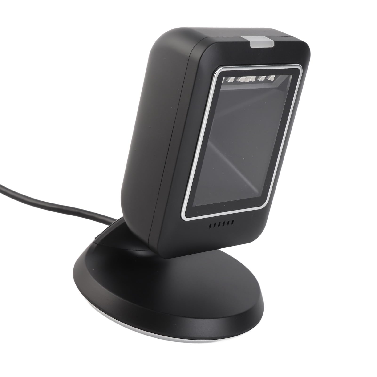 Scanner di Codici a Barre Senza Mani 2D, Lettore Desktop Cablato USB a Scansione Auto -rilevante per la Vendita Al Dettaglio con Tutte le compatibilità dei Sistemi