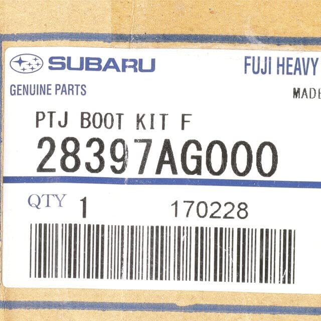 Subaru 28397 AG000, CV Joint Boot Kit