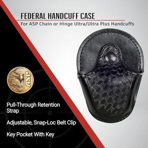 image for ASP, Inc. Federal Handcuff Case Handcuffs, Police Gear for Duty Belt a